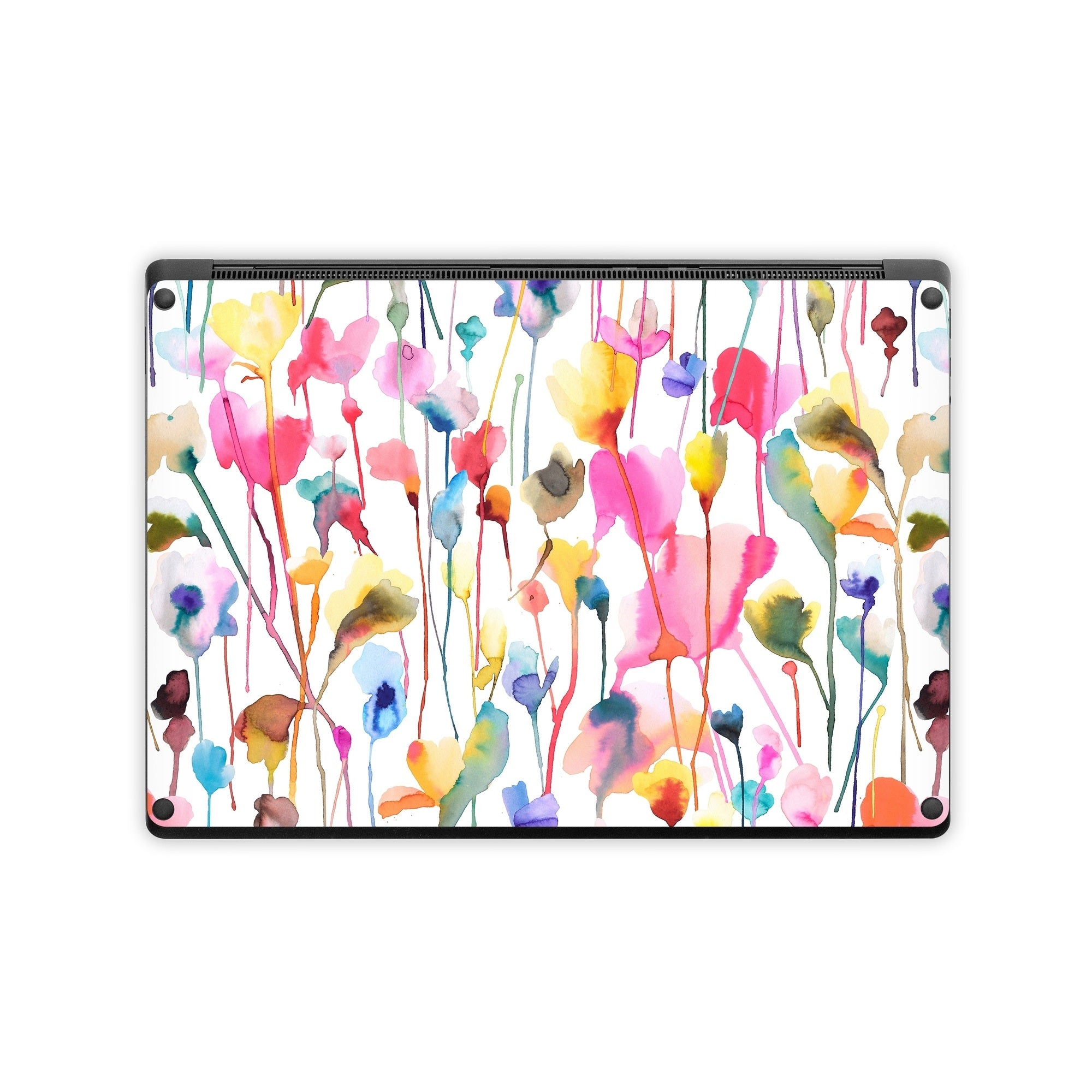 Watercolor Wild Flowers - Microsoft Surface Laptop Skin