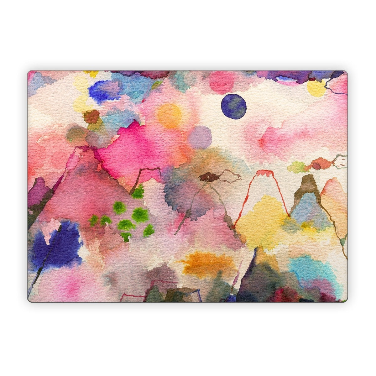 Watercolor Mountains - Microsoft Surface Laptop Skin