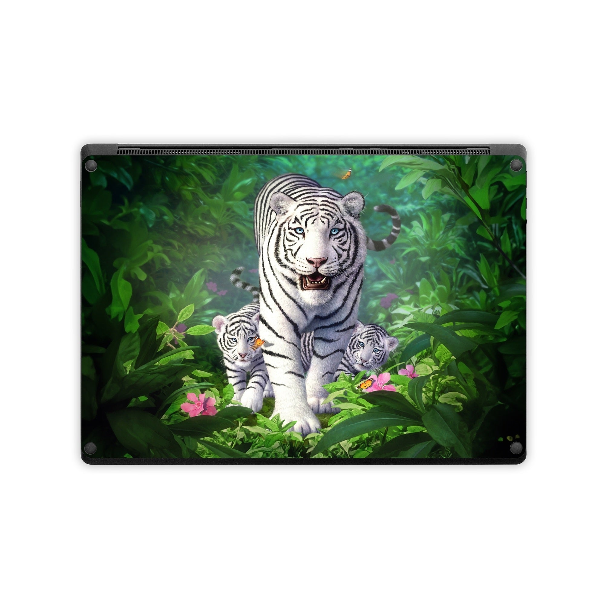 White Tigers - Microsoft Surface Laptop Skin