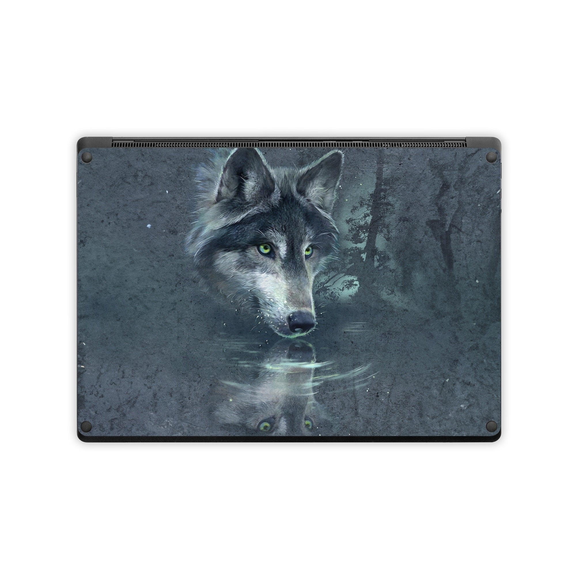 Wolf Reflection - Microsoft Surface Laptop Skin