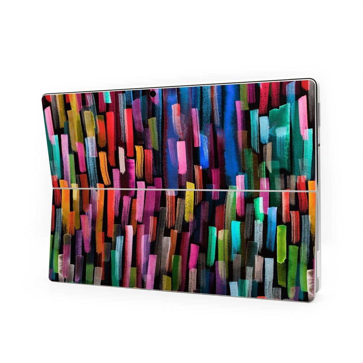 Colorful Brushstrokes Black - Microsoft Surface Pro Skin