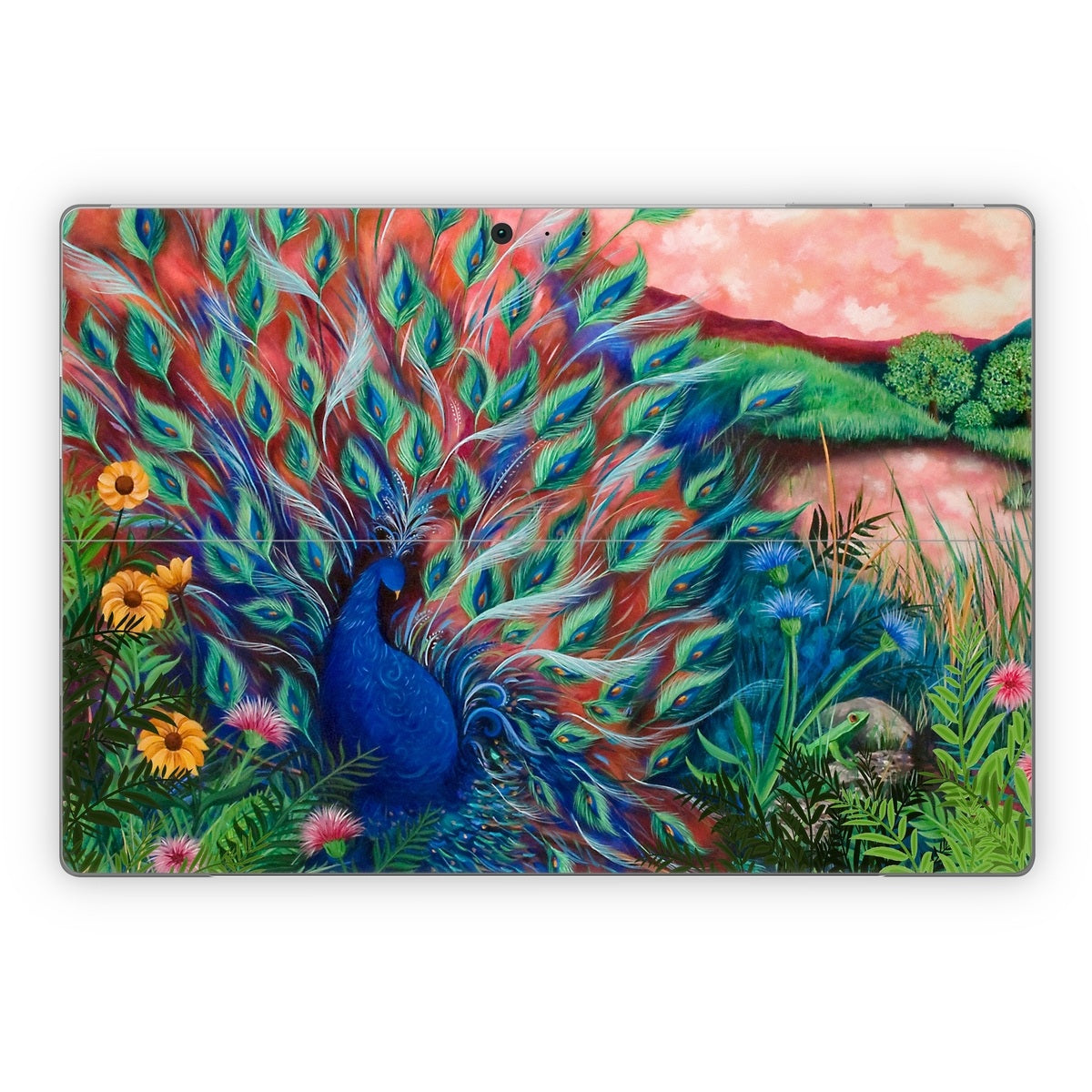 Coral Peacock - Microsoft Surface Pro Skin