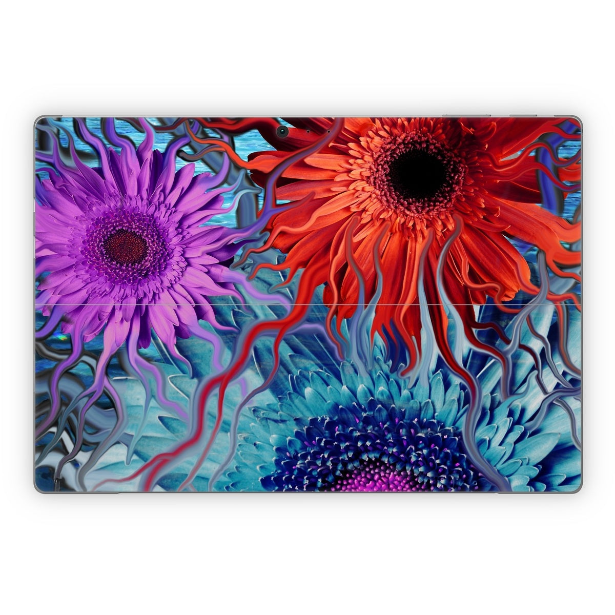 Deep Water Daisy Dance - Microsoft Surface Pro Skin