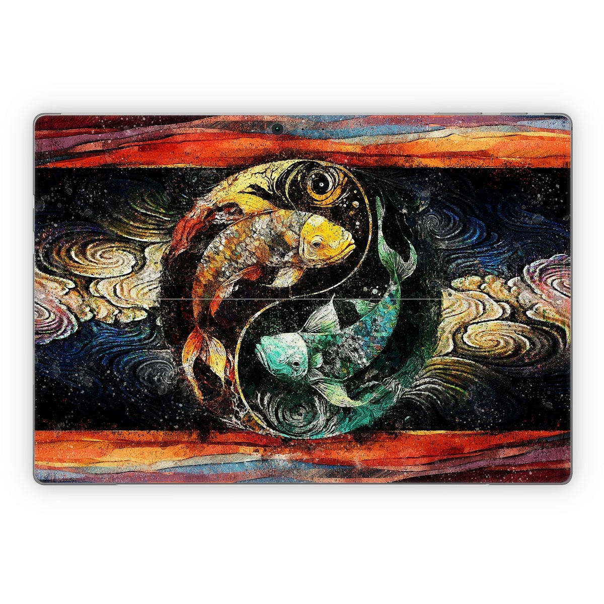 Koi Fish Yin Yang - Microsoft Surface Pro Skin