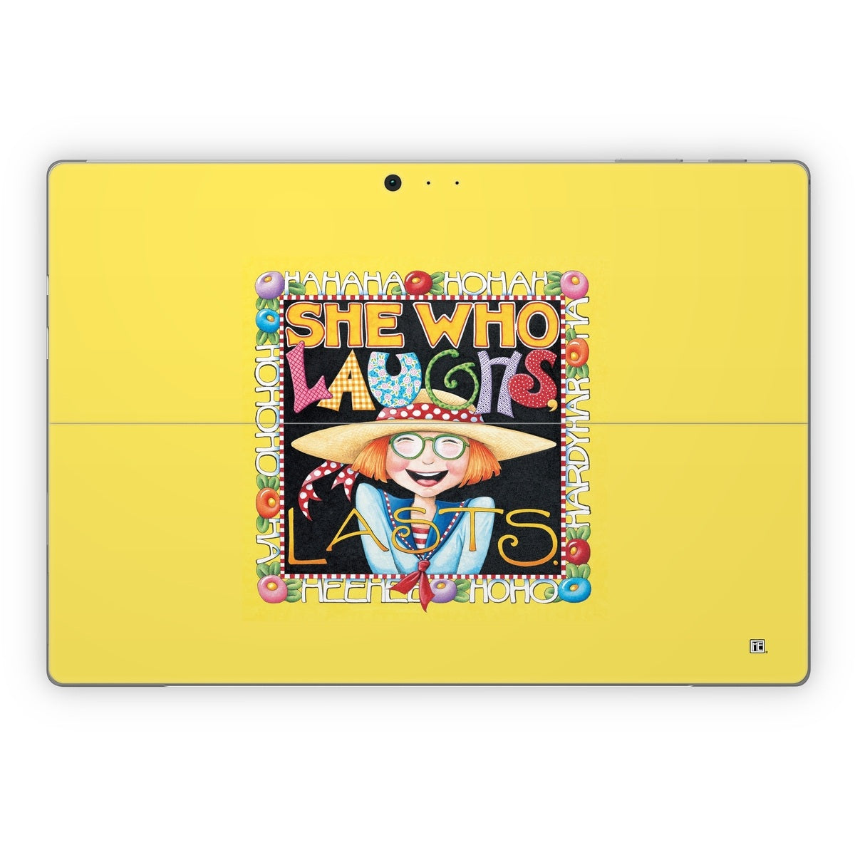 She Who Laughs - Microsoft Surface Pro Skin