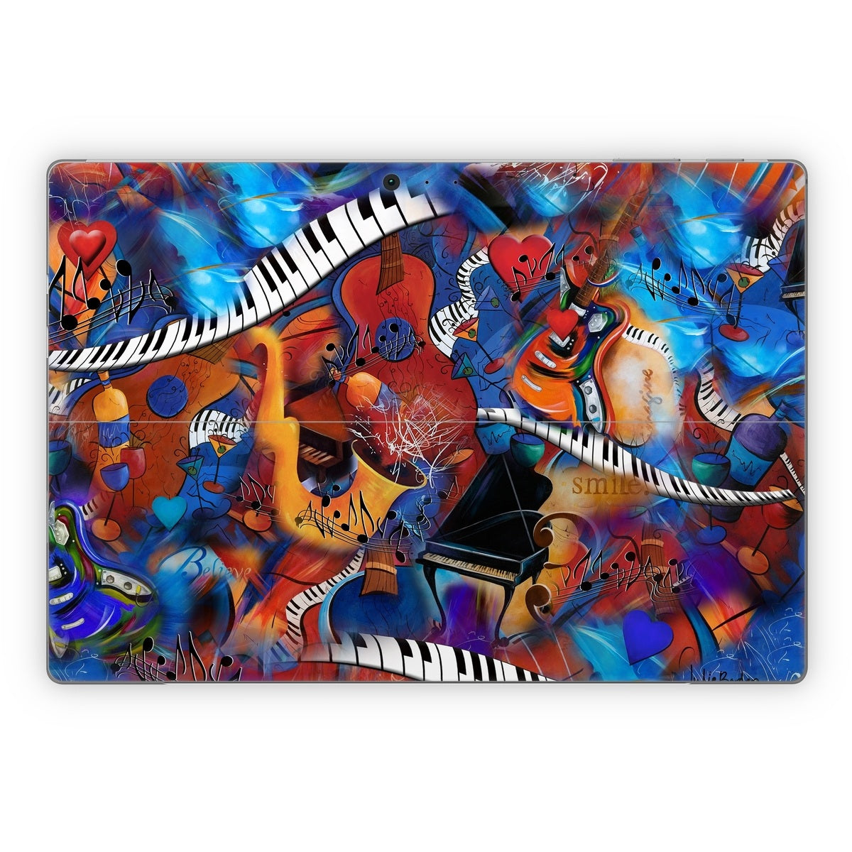 Music Madness - Microsoft Surface Pro Skin