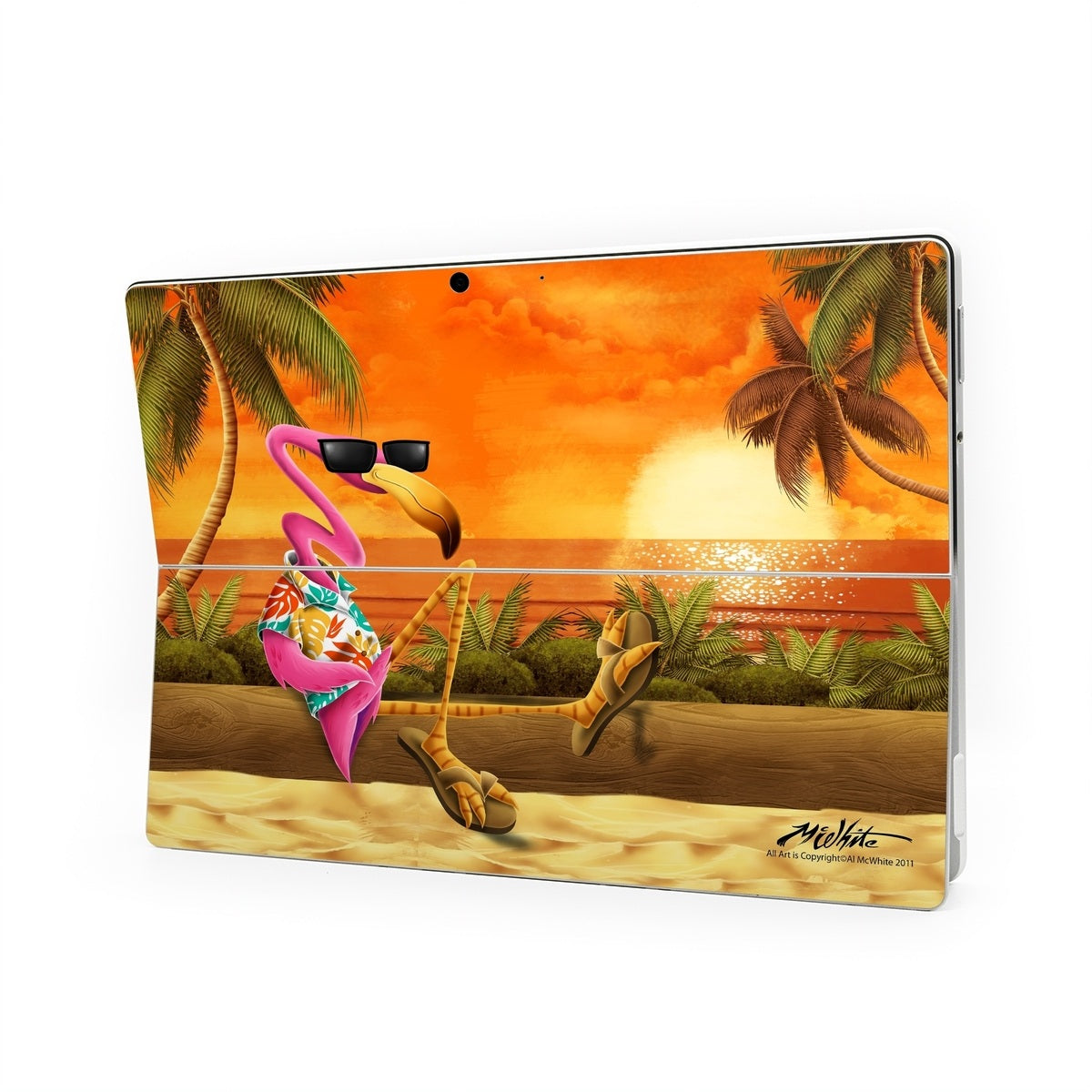 Sunset Flamingo - Microsoft Surface Pro Skin