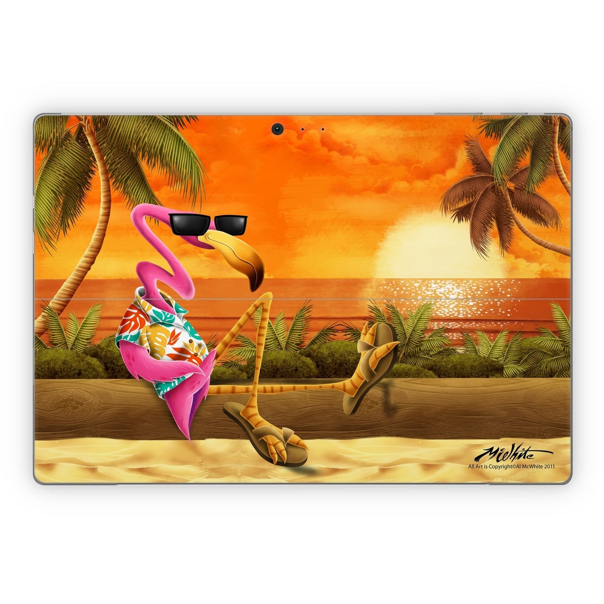 Sunset Flamingo - Microsoft Surface Pro Skin