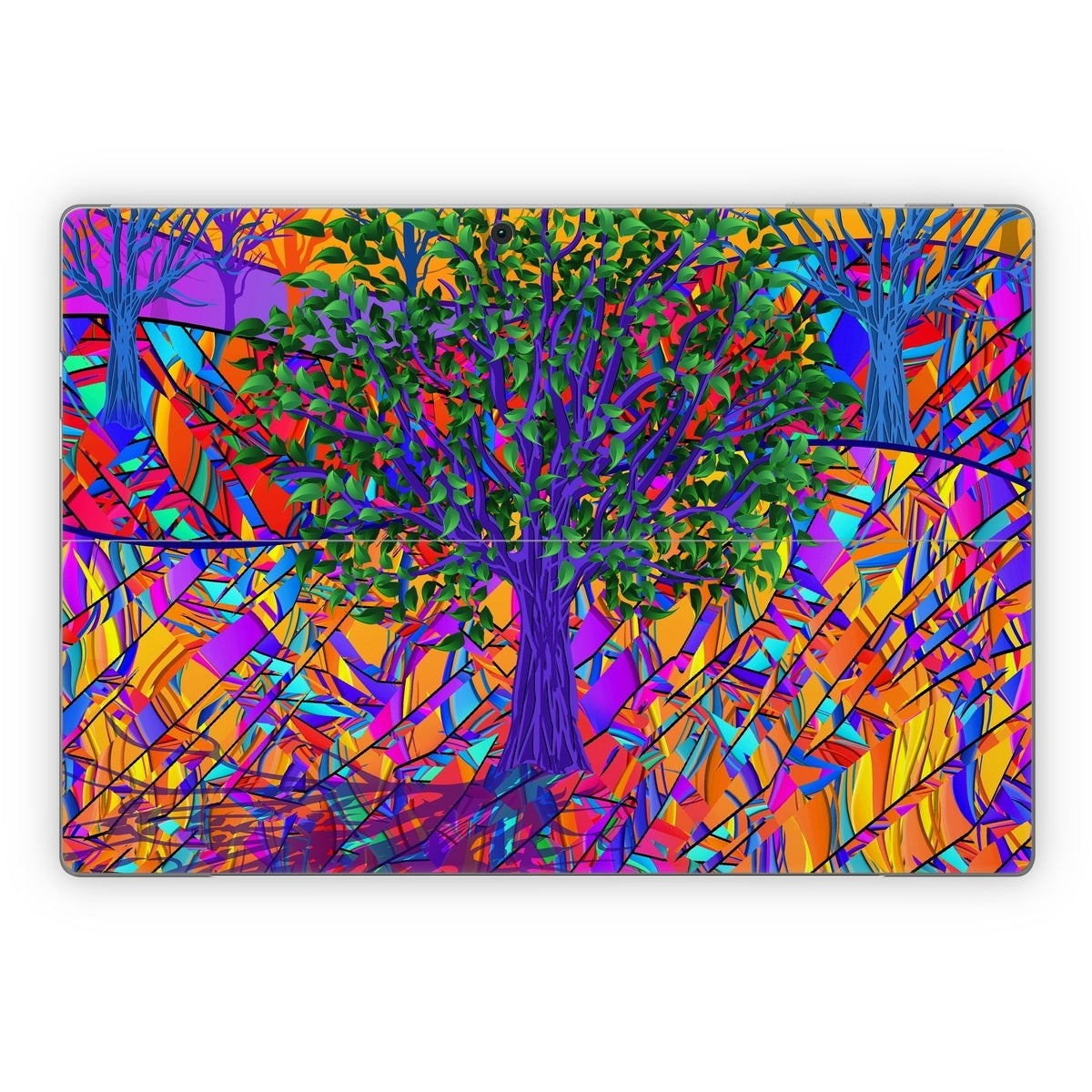 Stained Glass Tree - Microsoft Surface Pro Skin