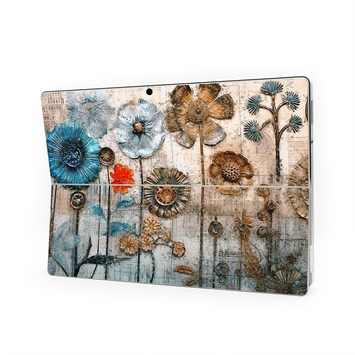 Steampunk Flowers - Microsoft Surface Pro Skin