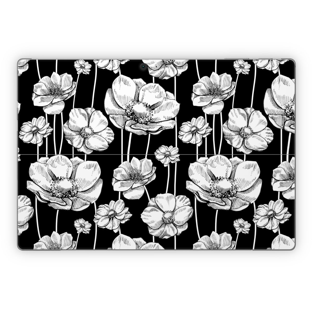 Striped Blooms - Microsoft Surface Pro Skin