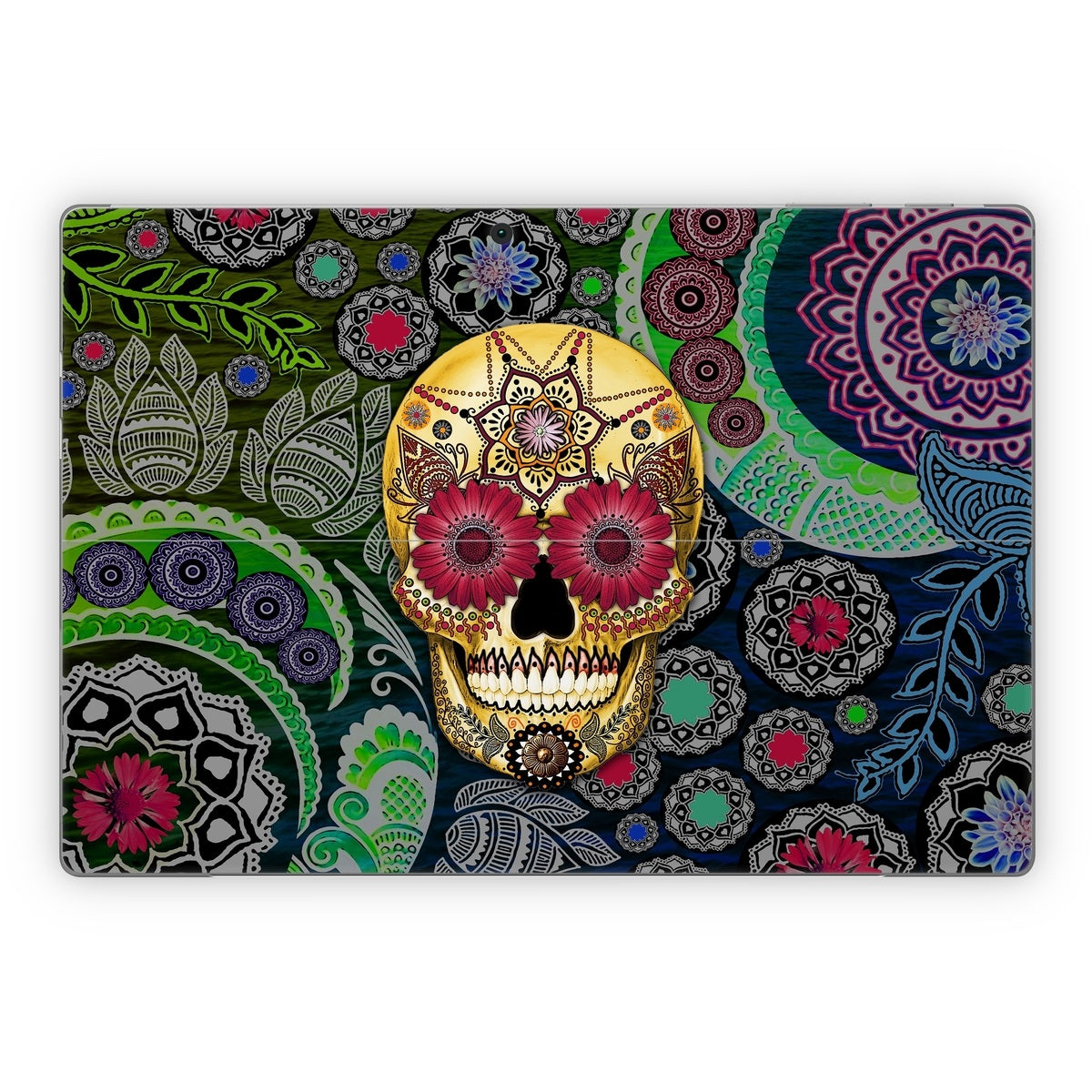 Sugar Skull Paisley - Microsoft Surface Pro Skin