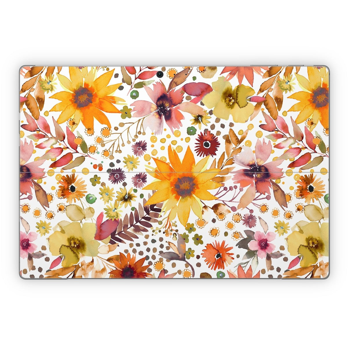 Summer Watercolor Sunflowers - Microsoft Surface Pro Skin