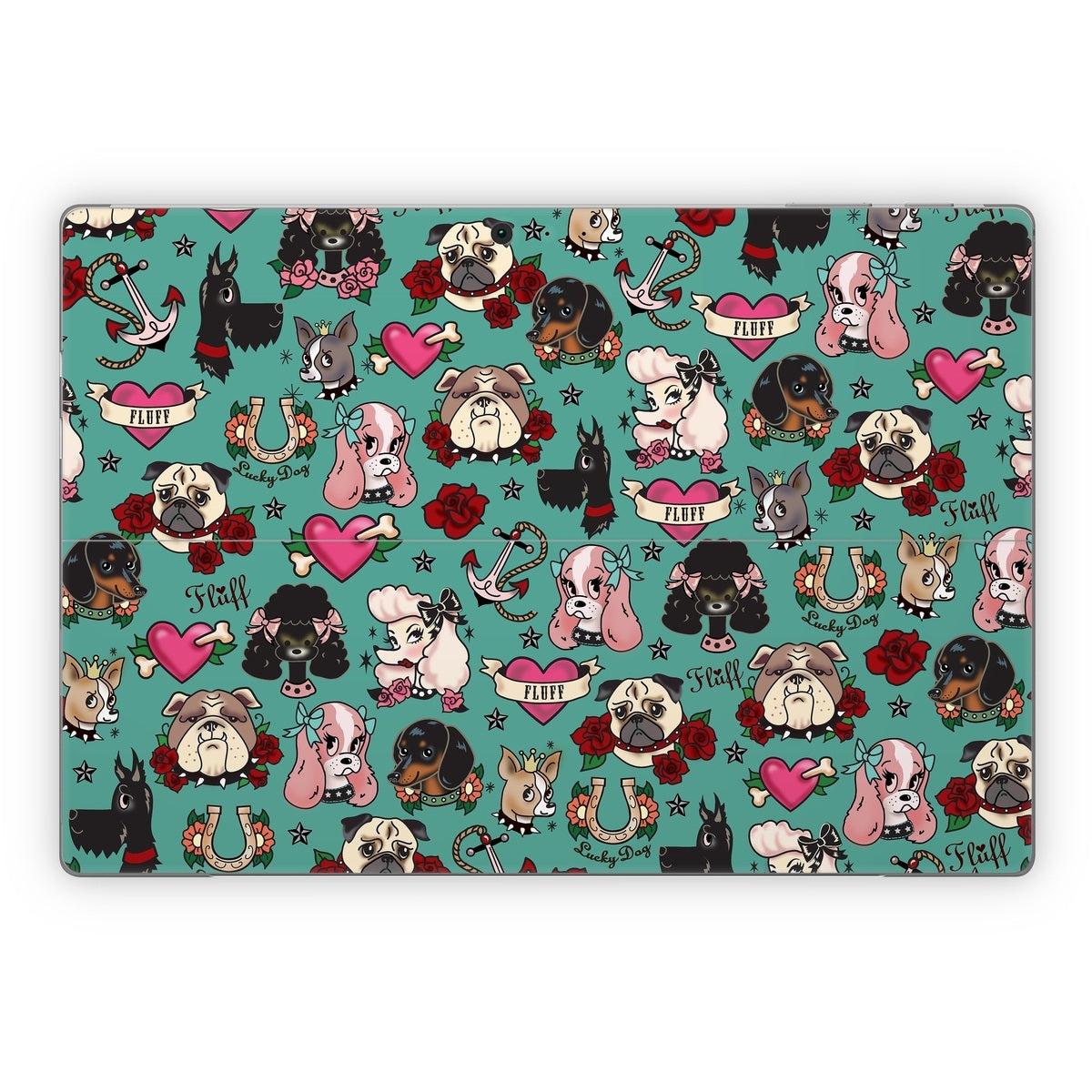 Tattoo Dogs - Microsoft Surface Pro Skin