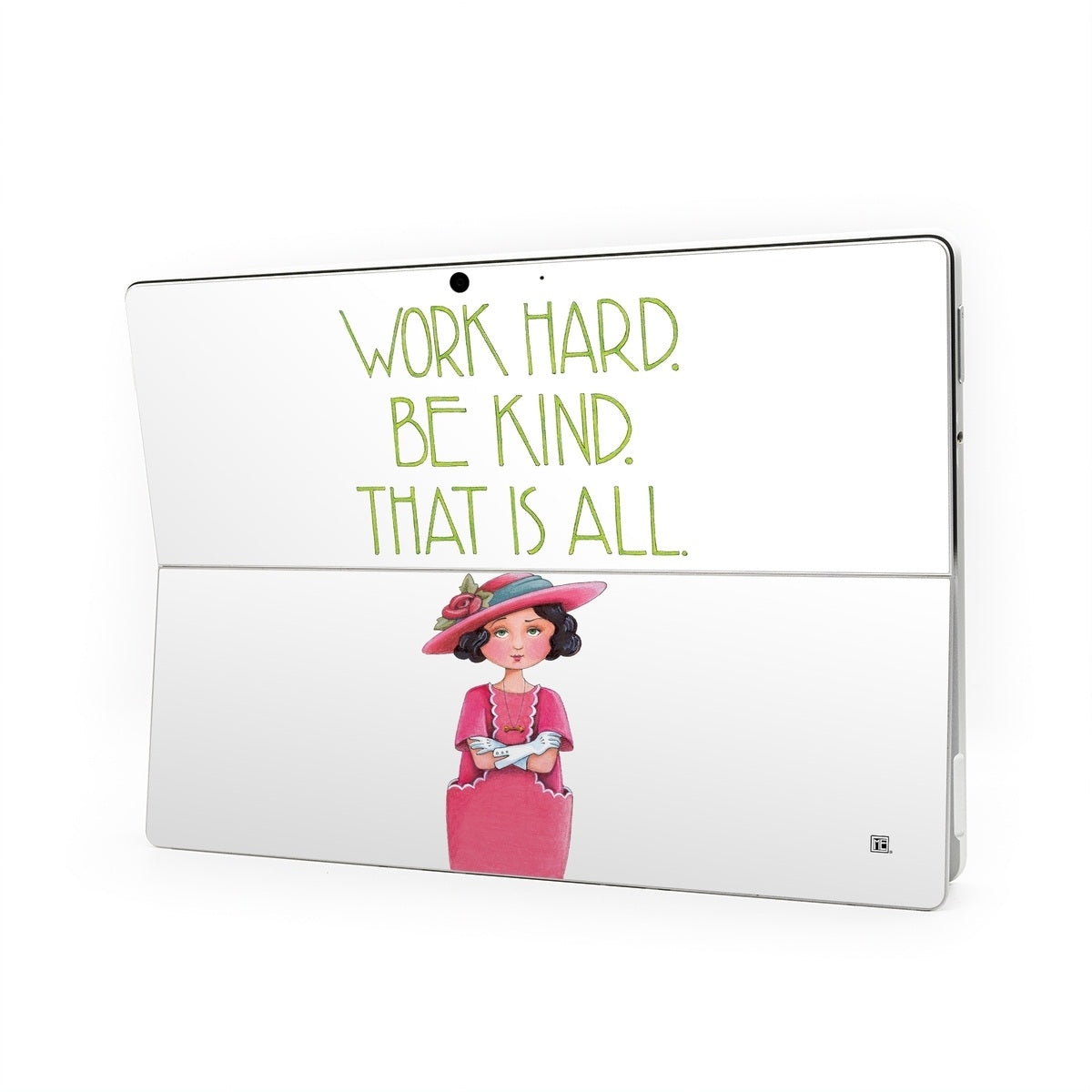 Work Hard - Microsoft Surface Pro Skin