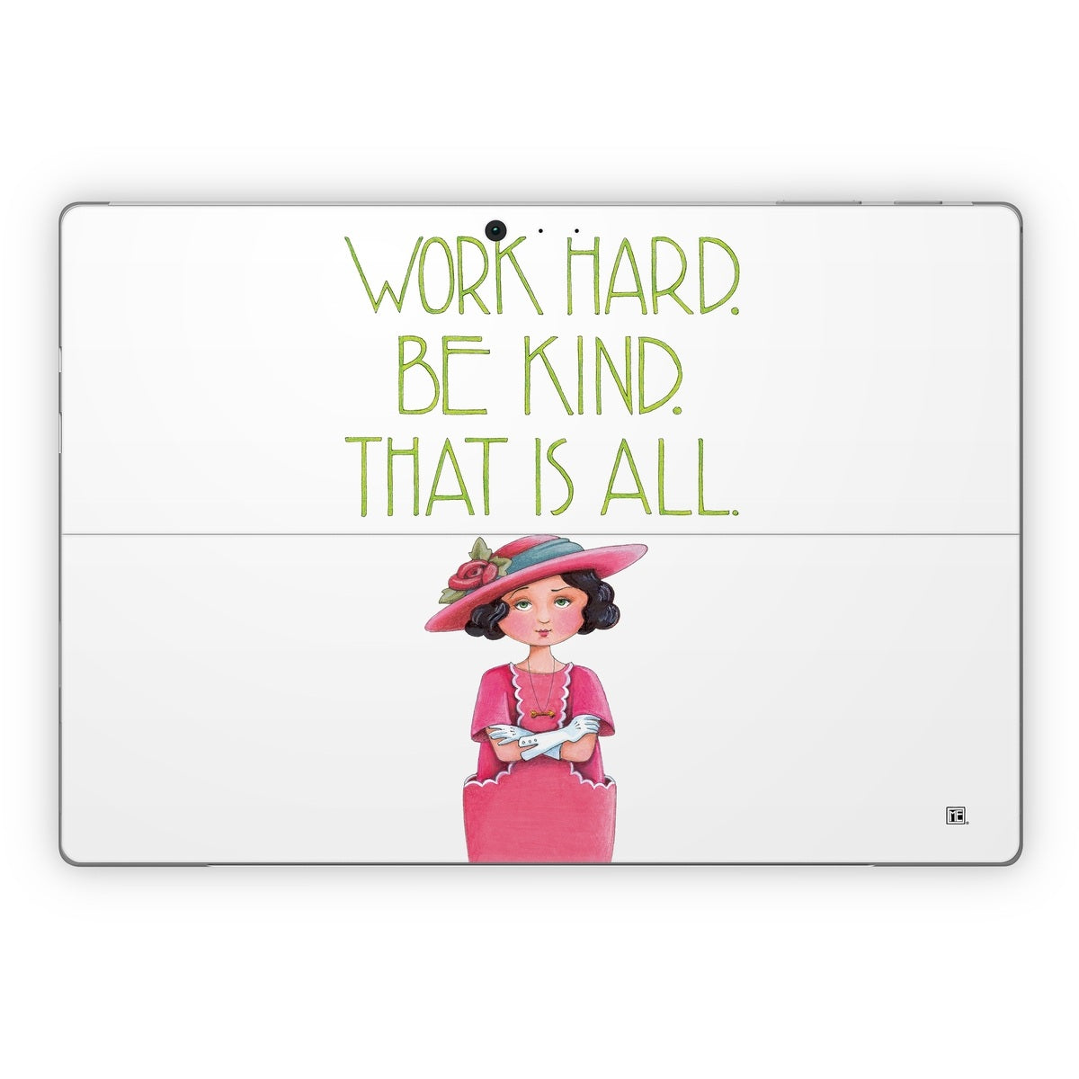 Work Hard - Microsoft Surface Pro Skin