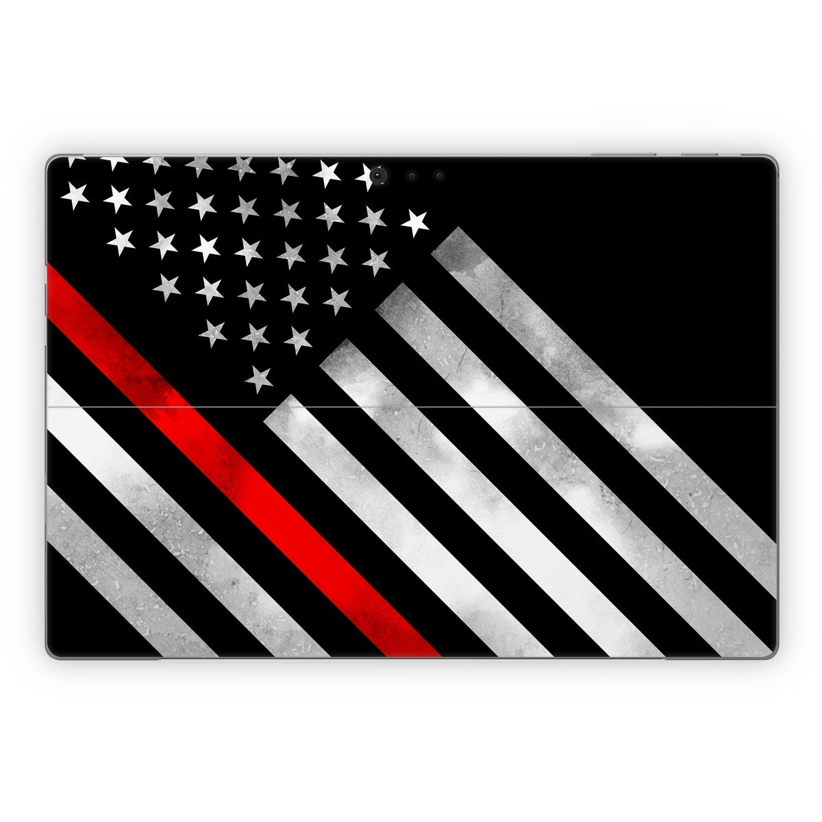 Thin Red Line Hero - Microsoft Surface Pro Skin