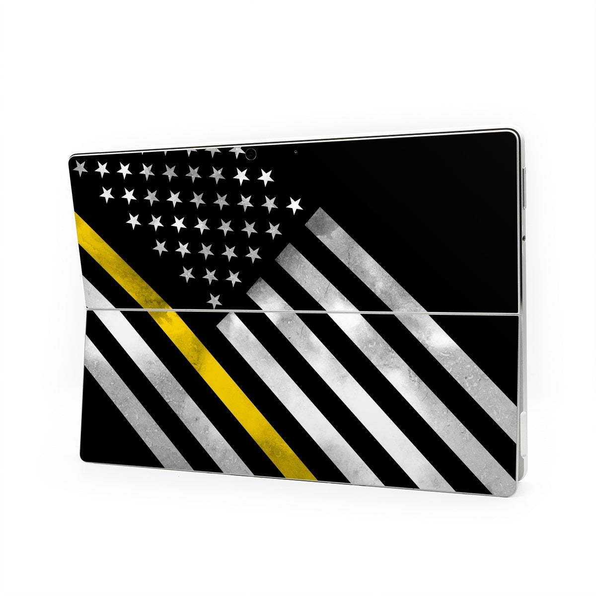 Thin Yellow Line Hero - Microsoft Surface Pro Skin