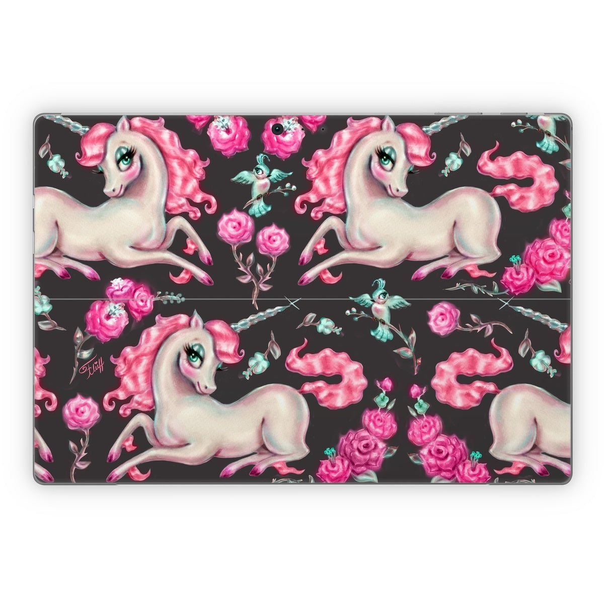 Unicorns and Roses - Microsoft Surface Pro Skin