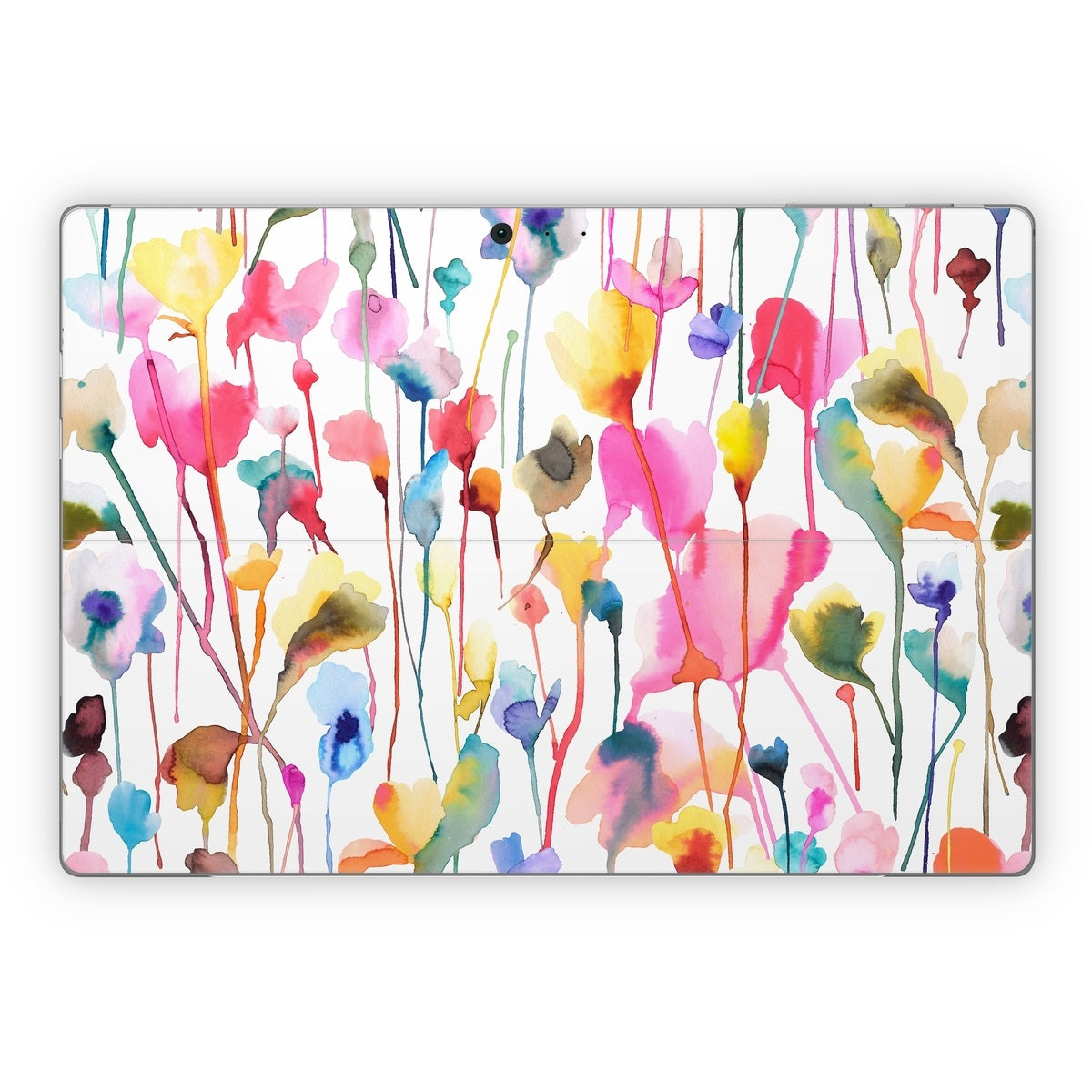 Watercolor Wild Flowers - Microsoft Surface Pro Skin