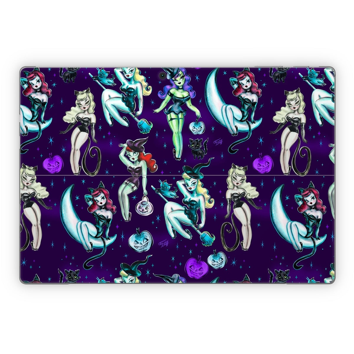 Witches and Black Cats - Microsoft Surface Pro Skin