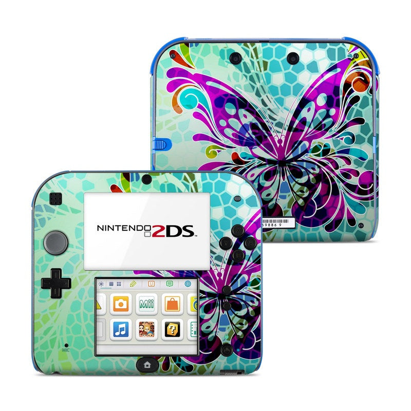 Butterfly Glass - Nintendo 2DS Skin