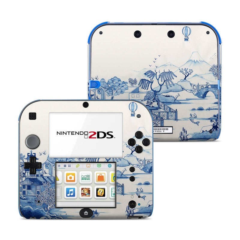 Blue Willow - Nintendo 2DS Skin