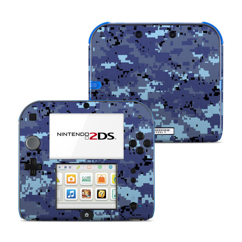 Digital Sky Camo - Nintendo 2DS Skin