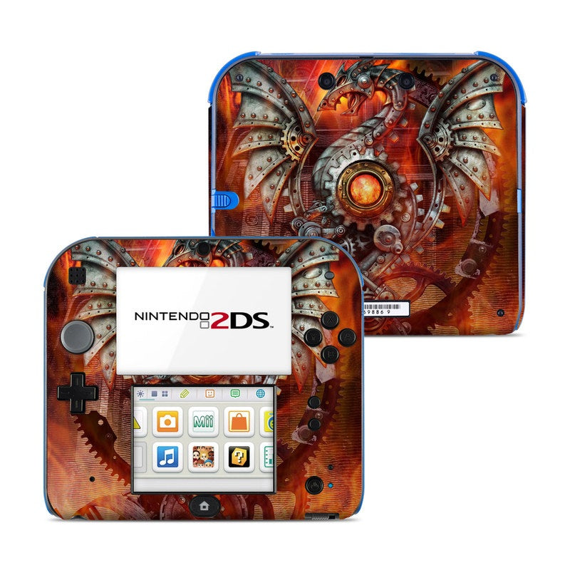 Furnace Dragon - Nintendo 2DS Skin