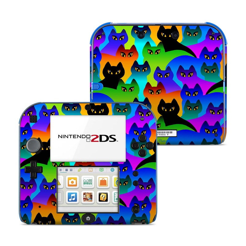 Rainbow Cats - Nintendo 2DS Skin