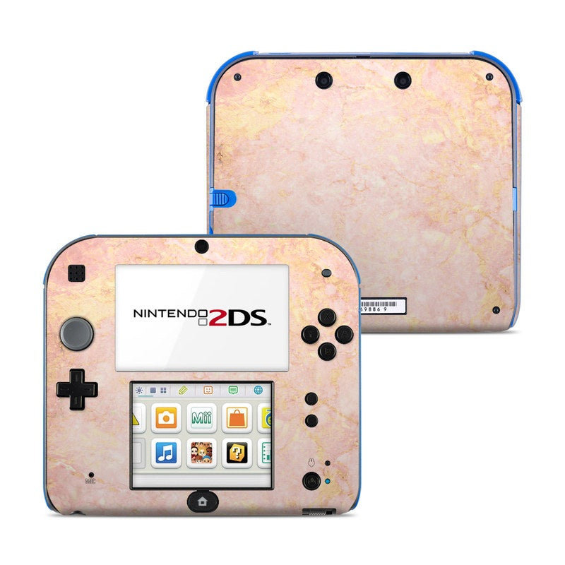 Rose Gold Marble - Nintendo 2DS Skin