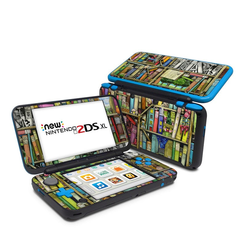 Bookshelf - Nintendo 2DS XL Skin