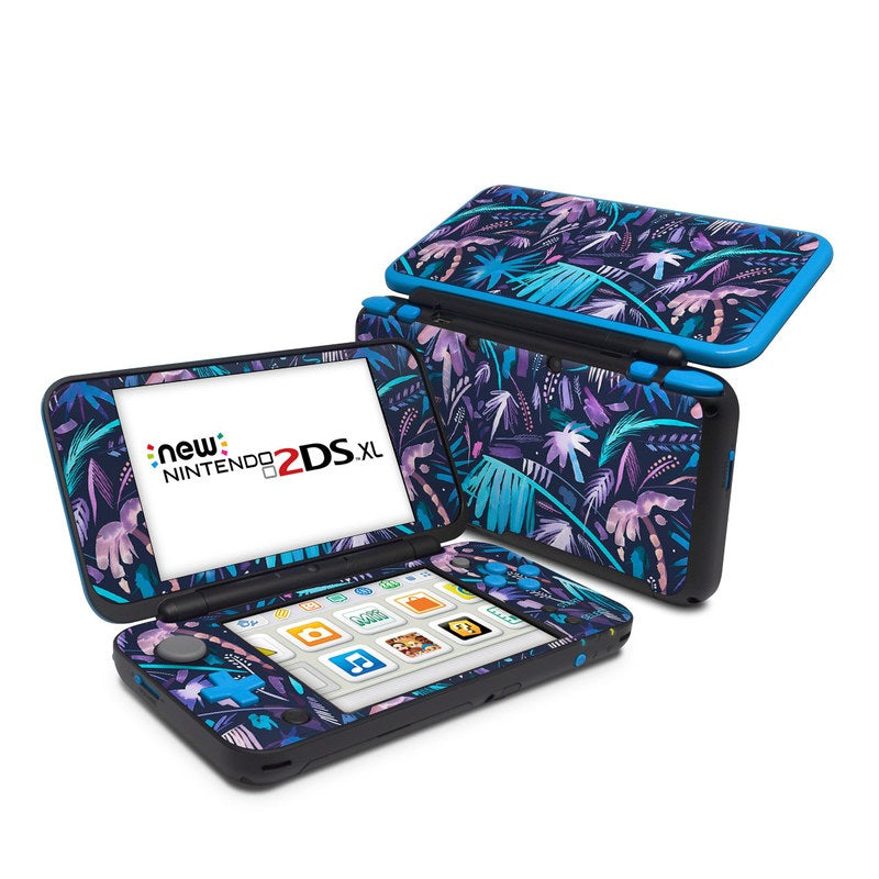 Brushstroke Palms - Nintendo 2DS XL Skin