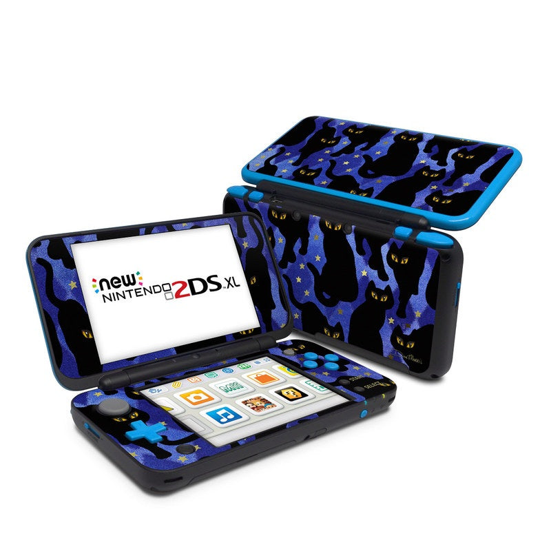 Cat Silhouettes - Nintendo 2DS XL Skin