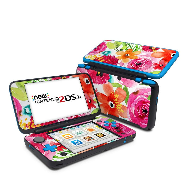 Floral Pop - Nintendo 2DS XL Skin