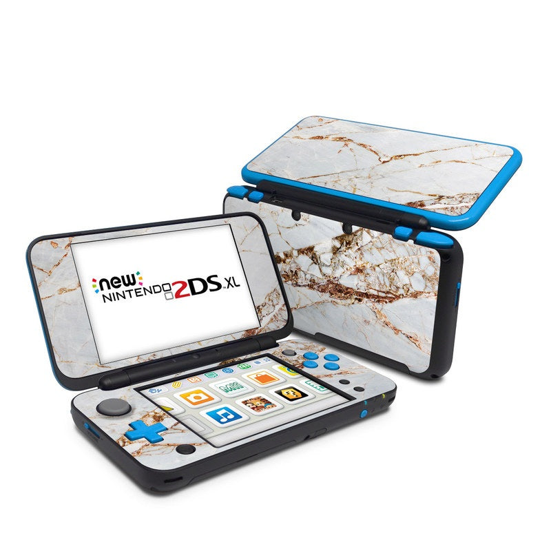 Hazel Marble - Nintendo 2DS XL Skin