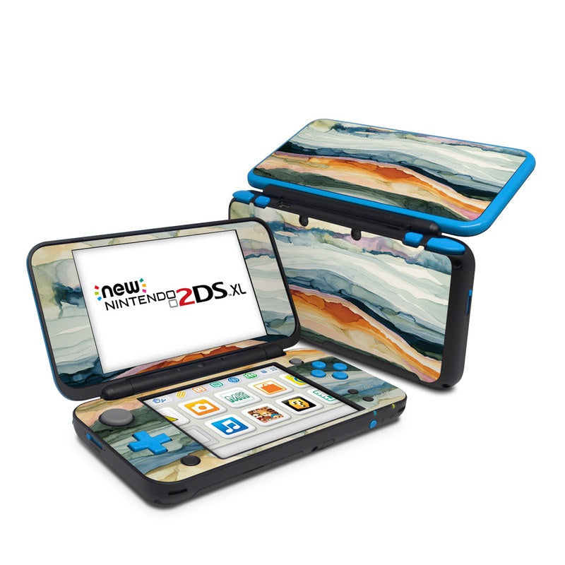 Layered Earth - Nintendo 2DS XL Skin