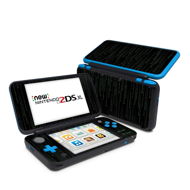 Matrix Style Code - Nintendo 2DS XL Skin