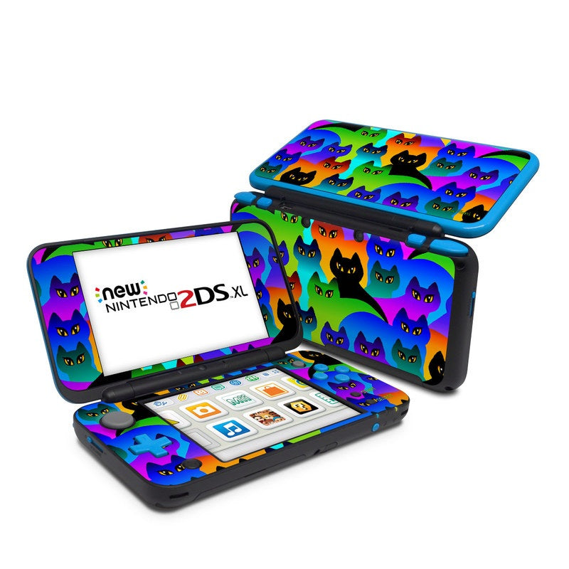 Rainbow Cats - Nintendo 2DS XL Skin