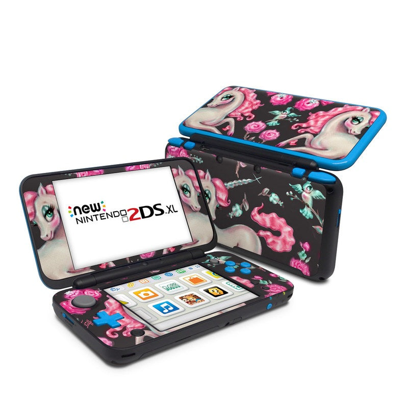 Unicorns and Roses - Nintendo 2DS XL Skin