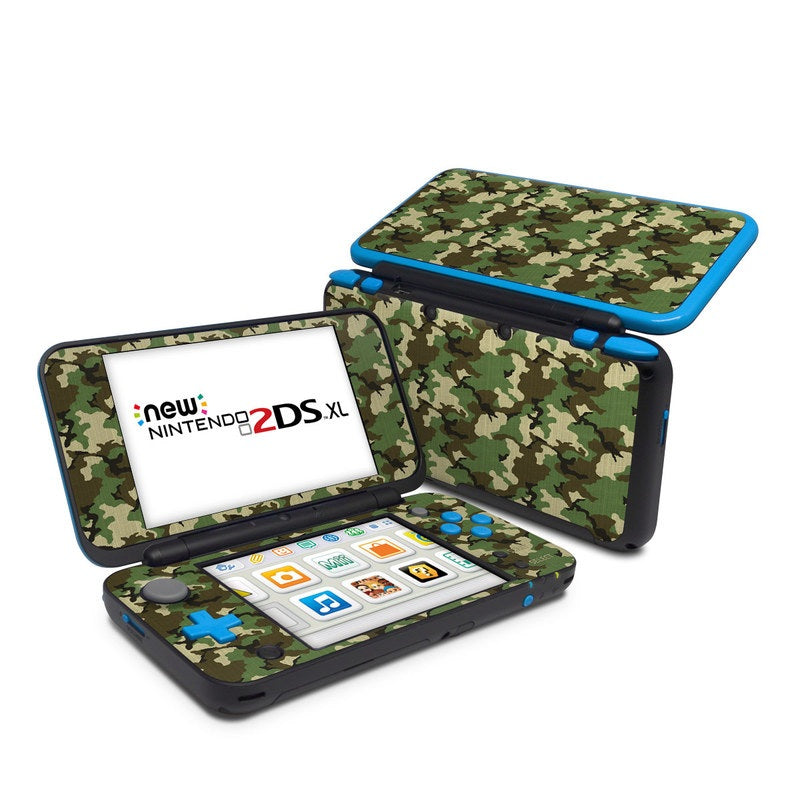 Woodland Camo - Nintendo 2DS XL Skin