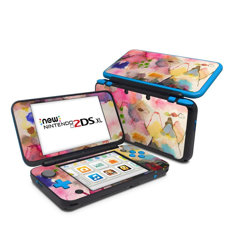 Watercolor Mountains - Nintendo 2DS XL Skin