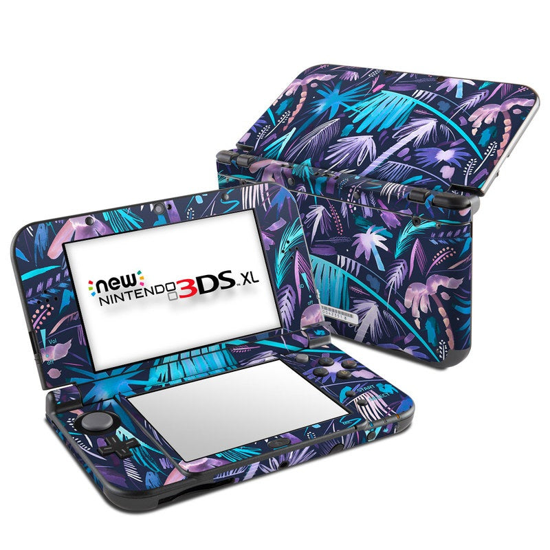 Brushstroke Palms - Nintendo New 3DS XL Skin