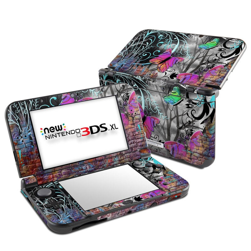 Butterfly Wall - Nintendo New 3DS XL Skin