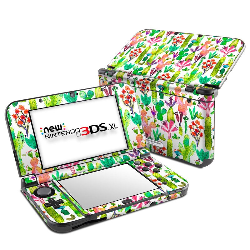 Cacti Garden - Nintendo New 3DS XL Skin