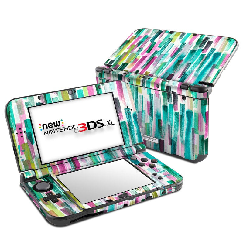 Colorful Brushstrokes - Nintendo New 3DS XL Skin