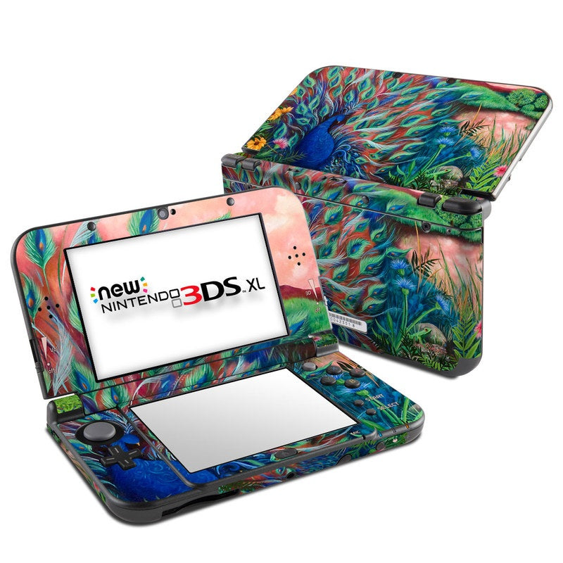 Coral Peacock - Nintendo New 3DS XL Skin