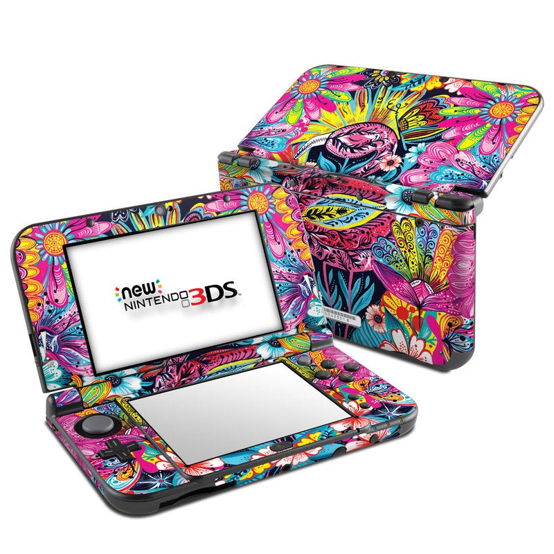 Flashy Flamingo - Nintendo New 3DS XL Skin