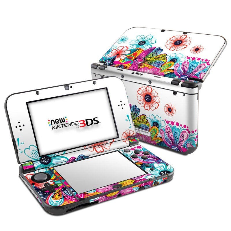 Intense Flowers - Nintendo New 3DS XL Skin