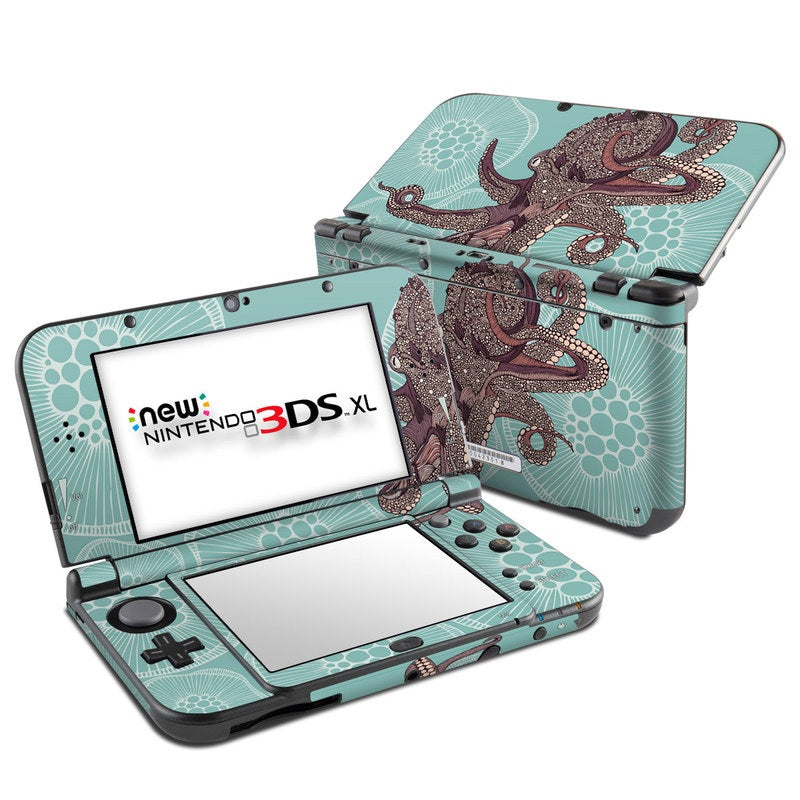 Octopus Bloom - Nintendo New 3DS XL Skin